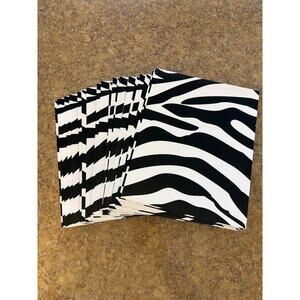 Zebra Print Folders
